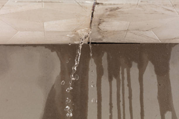 Professional Flood Damage Cleanup technician working in Racine, WI
